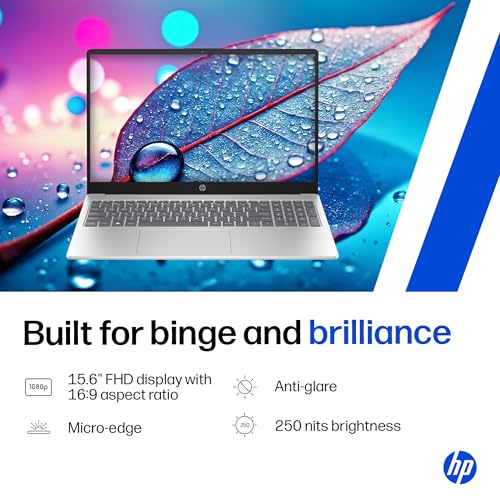 Image of HP 15, AMD Ryzen 5 7520U (16GB DDR4, 512GB SSD) FHD, Anti-Glare, Micro-Edge, 15.6'' /39.6cm, Win11, M365 Basic(1yr), Offic24, Silver,1.59kg, fc0806AU, FHD Camera w /Privacy Shutter, Backlit Laptop