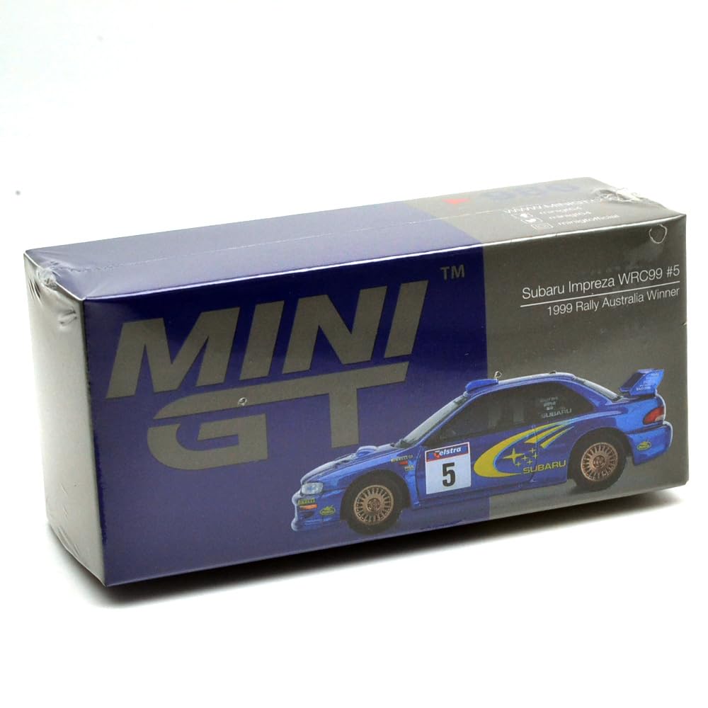 Amazon | MINI GT 1:64 スケール MiJo TOYS - SUBARU IMPREZA WRC99#5