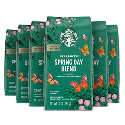 Starbucks Spring Day Blend Ground Coffee, Spring Blend, 60 Oz