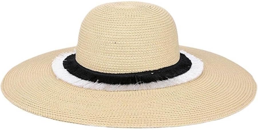 Hat Round Top Sun Leisure Seaside Hundred with The Female Beach