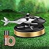 Car Air Fresheners Solar Diffuser | Solar Power Rotating Helicopter Auto Aromatherapy With 5ml Perfume | Air Fresheners Perfume For Vehicle #1