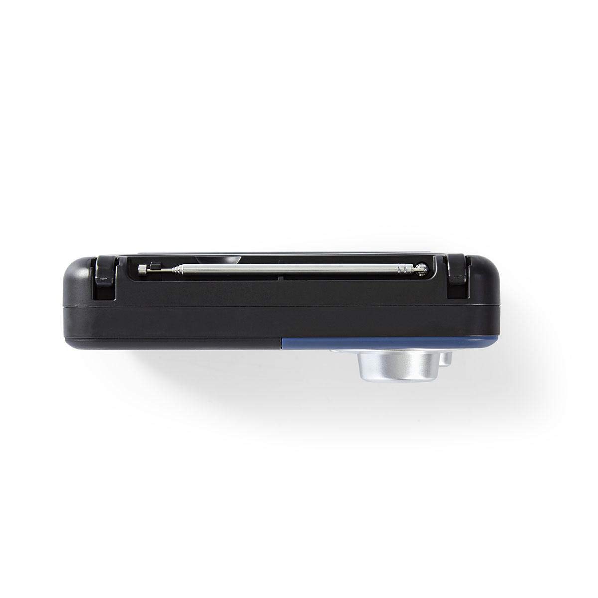 Nedis Radio FM 2.4 W Poignée de Train nsport Noir/Gris