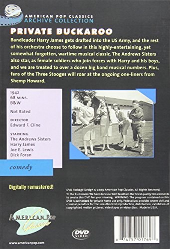 Película Private Buckaroo en DVD: Disfruta de la mejor comedia musical y sonido remasterizado 3