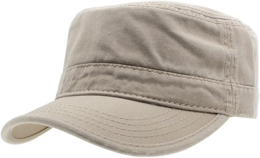 The Vintage YearThe Vintage Year Gewaschene Kadetten-Baumwoll-Twill-verstellbare Militr-Radar-Sportkappen