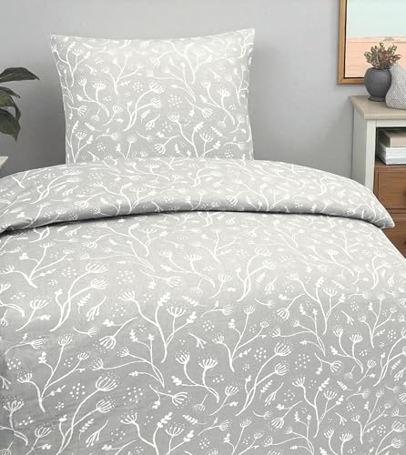 LINKHOFF Bettwäsche-Set 135x200 + 80x80cm 2tlg - Bettwäsche aus 100%...