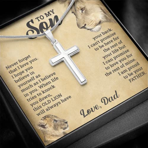 FG-Family-Gift-Mall-To-My-Son-From-Mom-Son-Gifts-From-Mom-and-Dad-Mother-and-Son-Necklace-Birthday-Gift-For-My-Son-Graduation-Christmas-Faith-Cross-Necklace-Present
