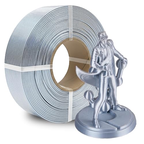 Image of Polymaker Panchroma Silk PLA Filament Refill 1.75mm 1kg, Silver