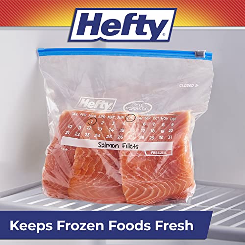 Hefty Calendar Slider Freezer Bags, Gallon Size, 4pk, 25ct (100 Total) - image 9