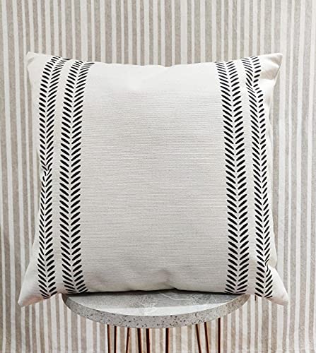 Efolki Boho Throw Pillow Covers For Couch And Bed 18X18 Set Of 6, Boho Decor,Spring Home Decor, Bedroom Living Room Farmhouse Boho Decor, Fall Decorations For Home (White Triangle) #TOP5