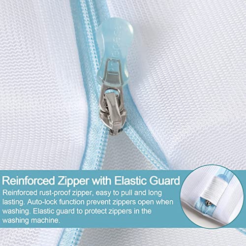 Polecasa-5-Pack-Premium-Mesh-Laundry-Bags-for-Delicates-and-Lingerie-Laundry-Bag-with-Reinforced-Zipper-and-Hanging-Loop-1-XXL-1-XL-1-Large-1-Medium-1-Small