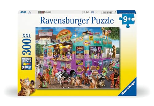 Ravensburger - Puzzle 300 pièces XXL - Chiens branchés