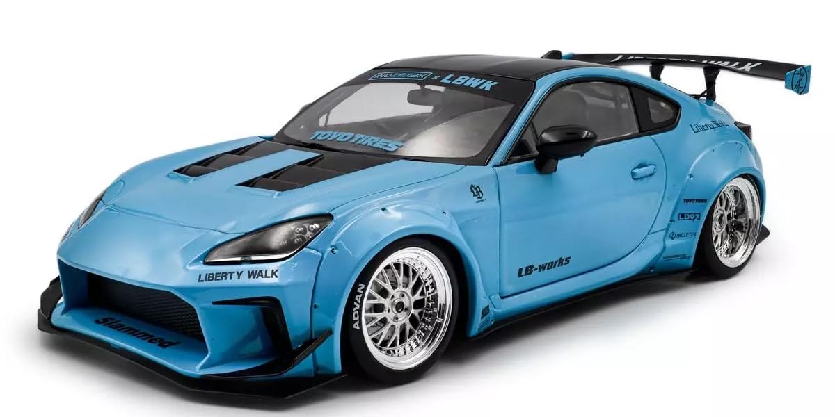Solido 1:18 Toyota GR86 LBWK Body Kit Blue : Amazon.sg: Toys