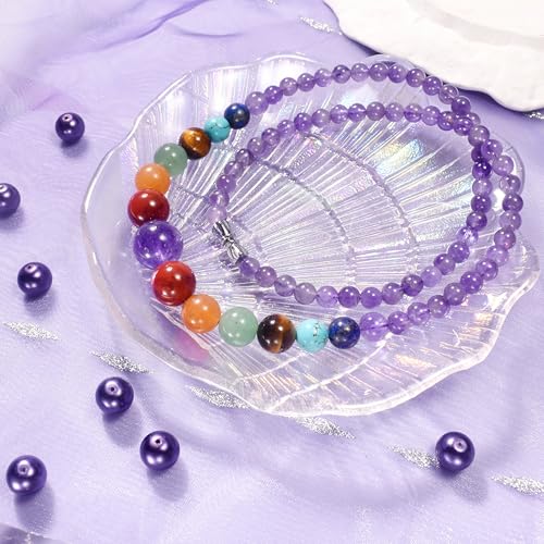7 Chakra Necklace for Women Strong Healing Crystal Genuine Stone Beaded Gemstone Necklace 20 inches Jewelry Gifts for Women Mom3