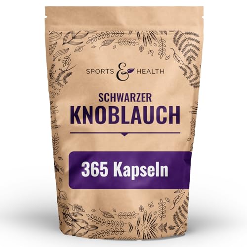 Schwarzer Knoblauch Kapseln hochdosiert 10500 mg - 365 Kapseln 15:1 Extrakt – Ansicht 7