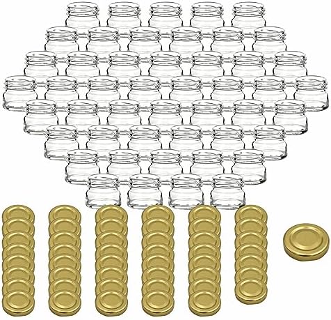 Gouveo Set Van 24 Inmaakpotjes 50 Ml Mini Met Schroefdeksel Goud Voorraadpotjes Schroefdop Lege Jampotjes Kruidenpotjes 1574049542 Gouveo Set Van 24 Inmaakpotjes 50 Ml Mini Met Schroefdeksel Goud Voorraadpotjes Schroefdop Lege Jampotjes Kruidenpotjes 1574049542