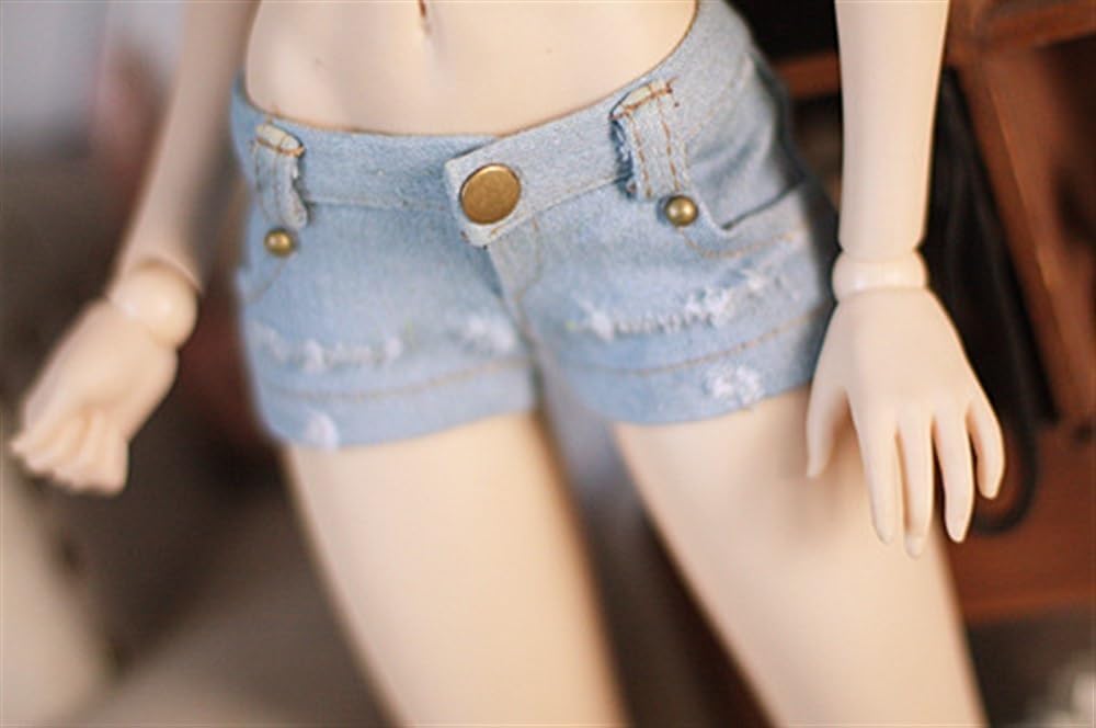 Doll Clothes Trousers Jeans Denim Pants for 1/3 1/4 1/6 BJD Dolls 30 cm/45 cm/60 cm Doll Clothing Accessories (Doll Not Included)(1/6)
