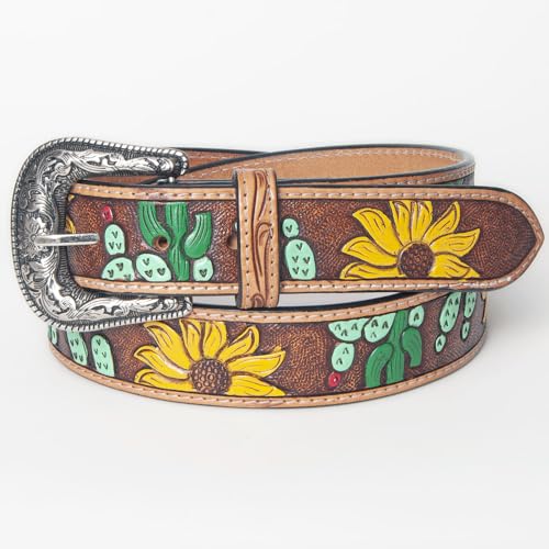 American Darling Women's Floral Scroll Belt2