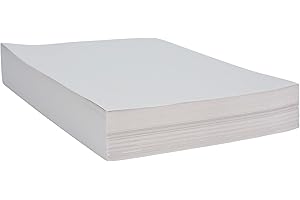 Sax School Smart 8.5 x 11 Inches, 500 Sheets White Paper for Kids Art