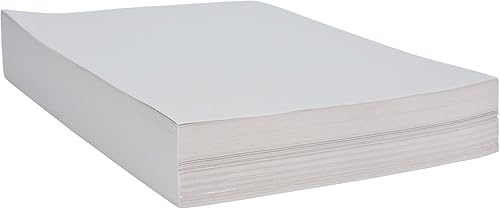 Papel periódico Sax - 8 12" x 11" (21.59 cm x 27.94 cm) - Paquete de 500 hojas - Blanco