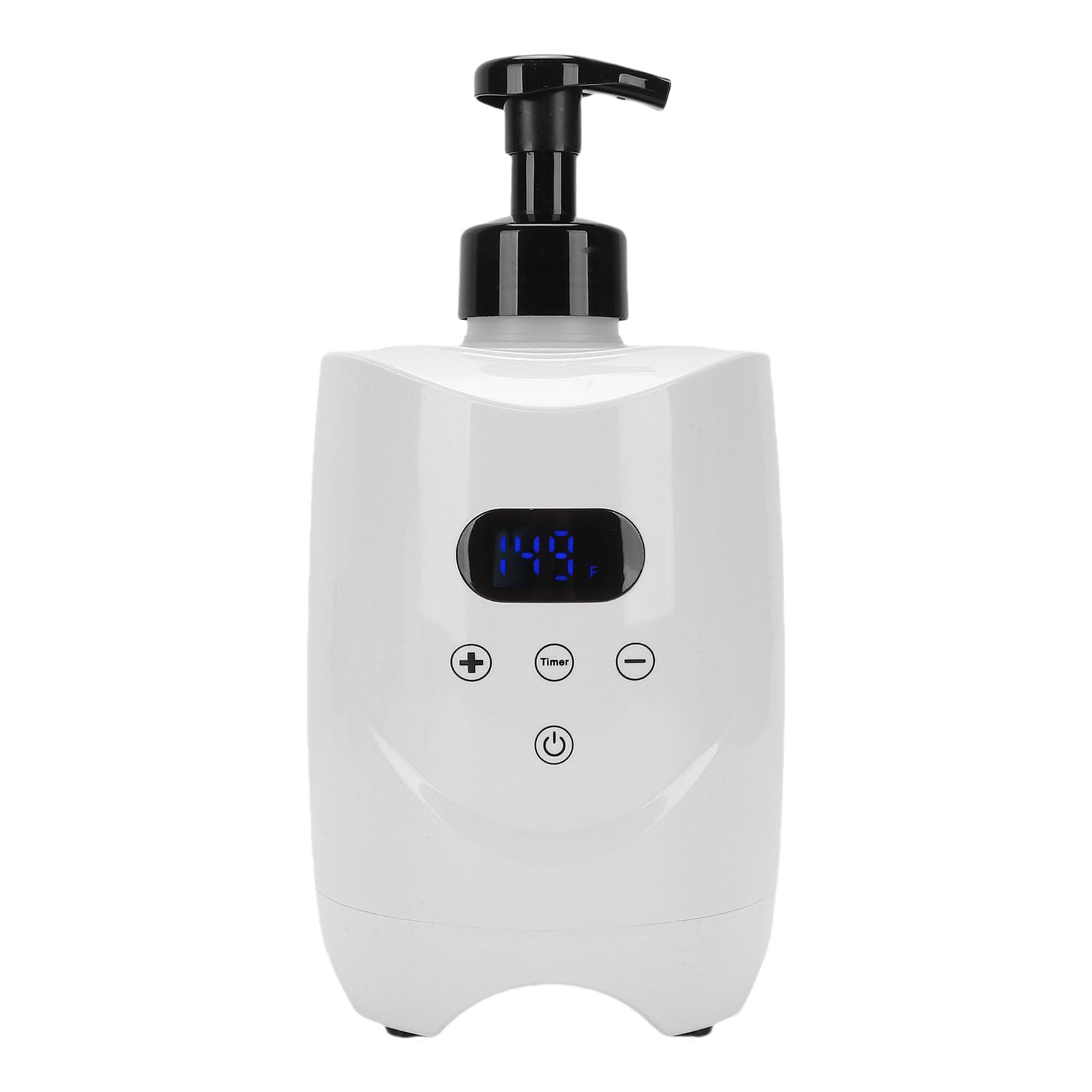 FILFEEL Rasierschaum-Heizung, Warme Schaummaschine für Friseursalons und den Heimgebrauch mit Einstellbarer Temperaturanzeige, Erwärmt Rasierschaum und Massageöle Schnell (EU-Stecker 220V)