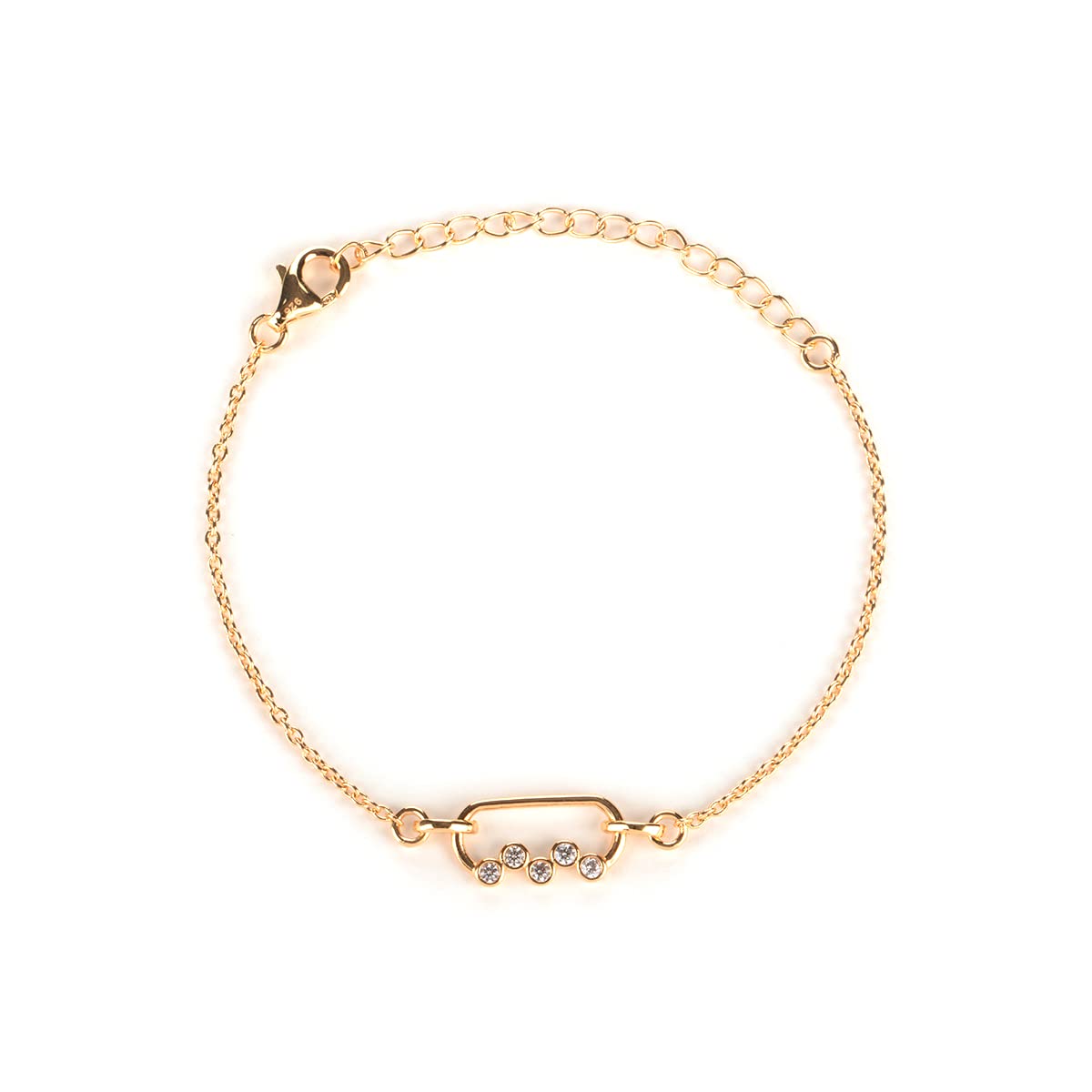 Shaya Women By Caratlane Midnight Memories Bracelet In Gold Plated 925 Silver (B09Z89HJJ4) Amazon Price History, Amazon Price Tracker