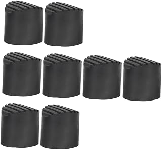 Uonlytech Roof Ladder 8 pcs Ladder Anti-Skid Mat telescoping Ladder Table Leg Protector Replacement Ladder pad Stair mat