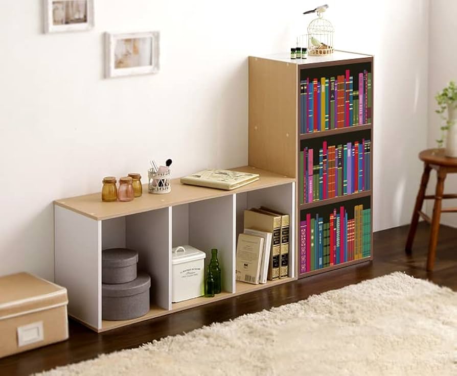 Amazon｜next.design ミニカーテン カラーボックス 棚 ラック