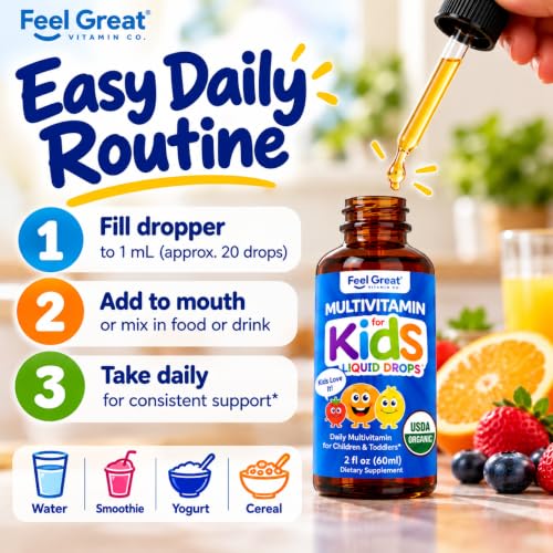 The Feel Great Vitamin Company Liquid Vitamins