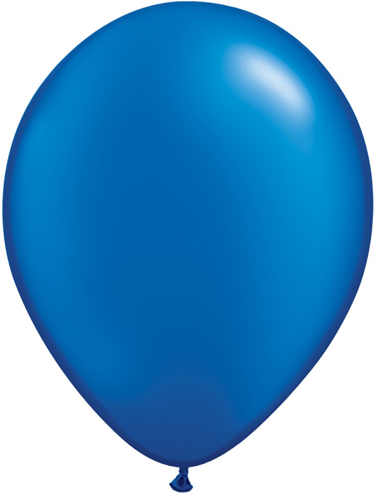 Qualatex 11" Pearlized Sapphire Blue Balloons (100ct)