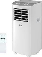 Garvee 8000 BTU 3-in-1 Portable Air Conditioner for 350 sq ft - Cooling, Dehumidifier, Fan, Remote, Sleep Mode, Timer