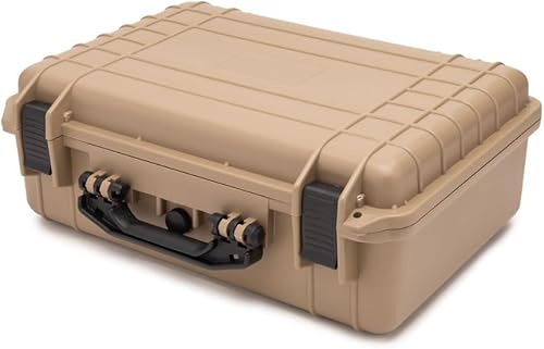 Miniatura 5 de Koah Funda rígida resistente a la intemperie con espuma personalizable, resistente a los impactos, ideal para cámaras, drones, dispositivos