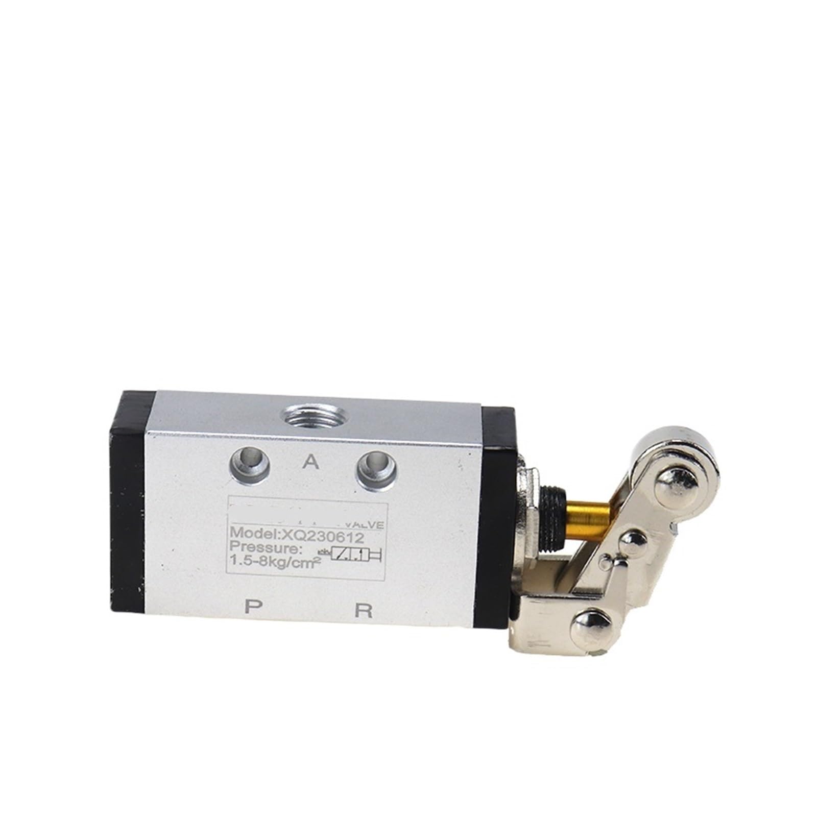 1 Uds. Válvula de rodillo XQ/válvula de mano de dos posiciones, tres vías, dos posiciones, cinco vías, aleación de aluminio XQ230412 XQ230622 XQ250612 XQ250422(XQ230612)