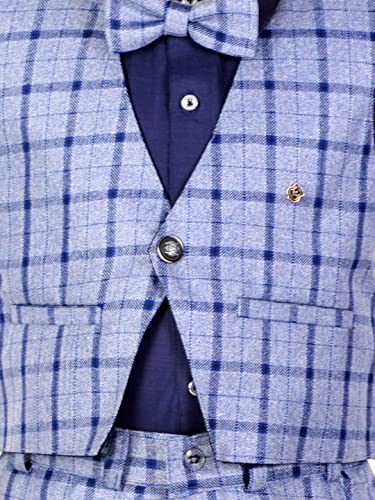 Image of Pro-Ethic Style Developer Boy's Cotton 3 Piece Suit for Boys | Kids Wear Suit Set Coat, Pant, & Shirt (S-124)