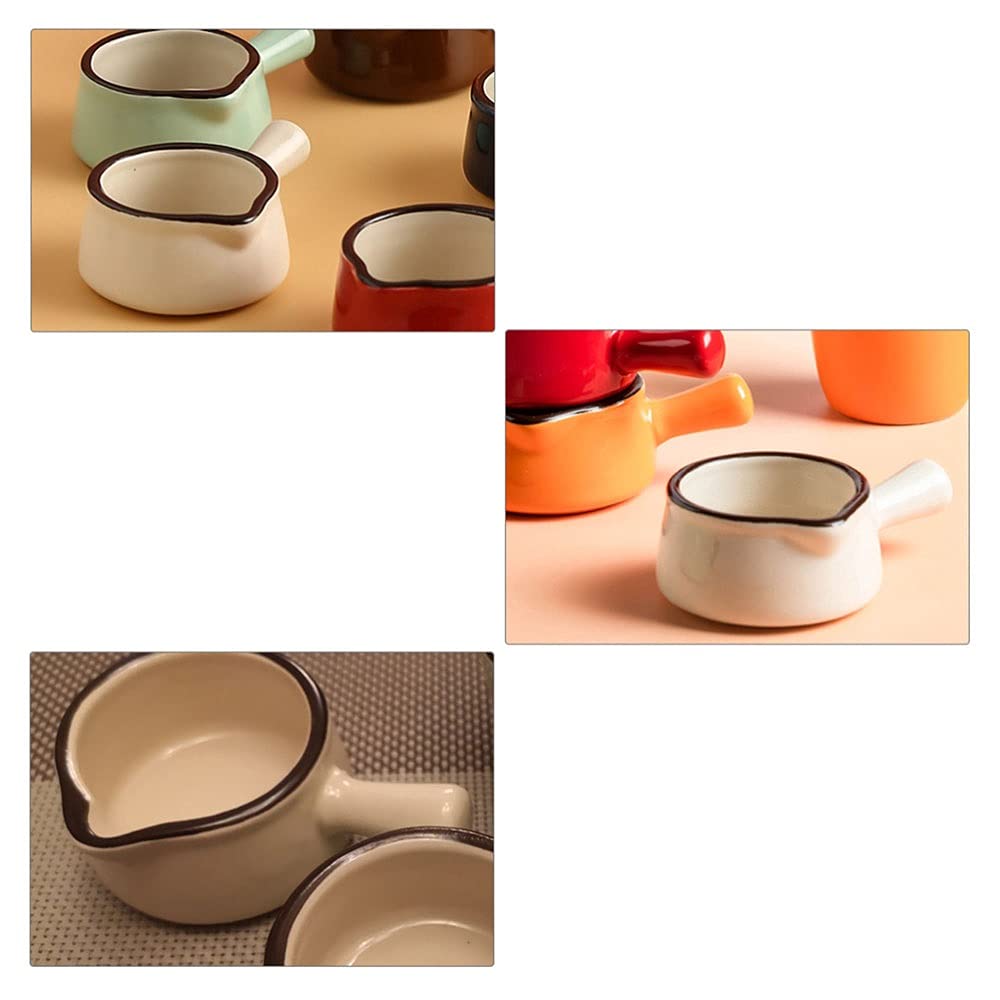Ceramiczne miseczki na sosy Ceramic Seasoning Dishes Multicolor 8x5x3cm(Groen)