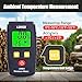 Wood Moisture Meter, LONVOX Pin-type Digital Moisture Detector with Backlit LCD Display, Water Leak Detector with 7 Modes, Handheld Moisture Meter for Lumber, Firewood, Drywall, Walls, Woodworking