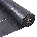 EXTRAEASY 3ft x 300ft Weed Barrier Landscape Fabric Heavy Duty,Premium 3.2oz Ground Cover Weed Block Gardening Mat,Easy Setup & Superior Weed Control