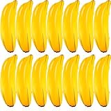 Cagemoga 14 Pcs 26 Inch Inflatable Banana Blow Up Banana Toy Fun Banana Balloon for Summer Swimming Pool Bachelorette Party Decor