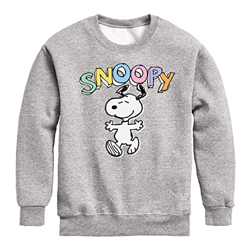 HYBRID APPAREL - Peanuts - Snoopy Sketchy - Youth Crewneck Fleece Sweatshirt