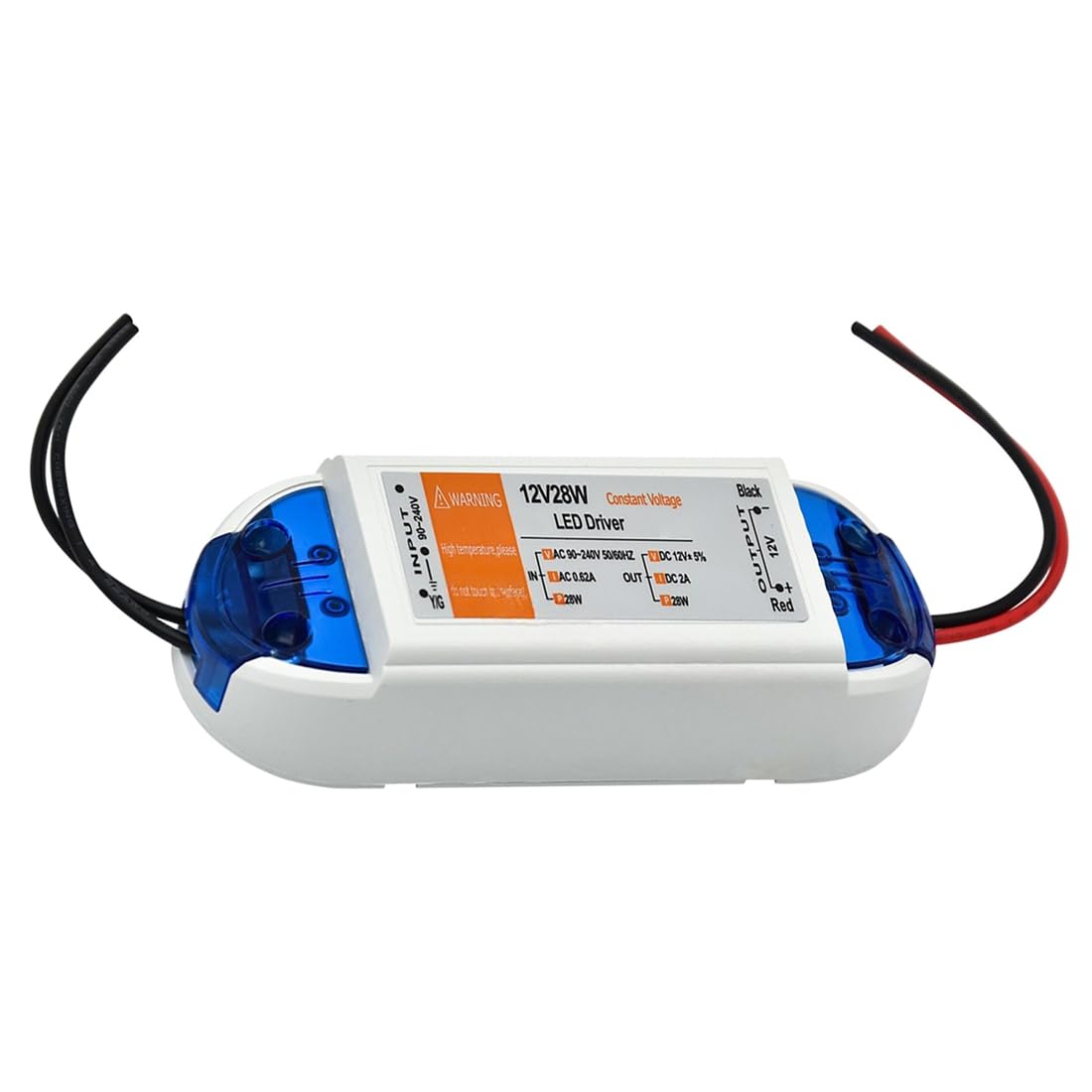 Jnchdghwa As Shown Dc 12V Led Switching Power Supply 18W 28W 48W 72W 100W, Transformer Constant Current Input 90-240V A