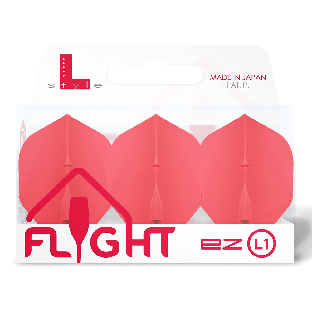 L-style PLAYER FLIGHT 　TI-NT Lstyle Dart Flights: L1 EZ Standard Shape - Universal