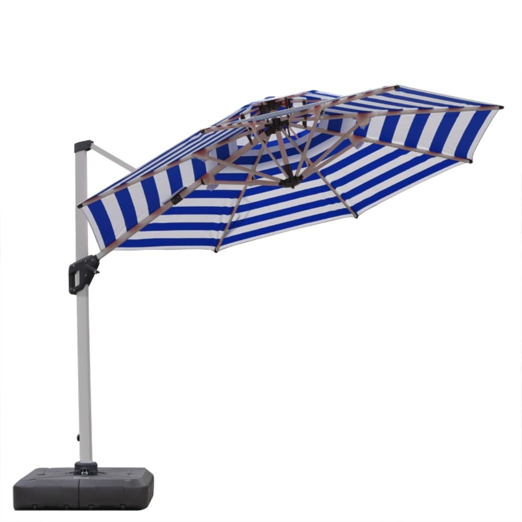 LYGSWDB Parasol ogrodowy Parasol stołowy na zewnątrz Parasol Duży parasol ogrodowy z podstawą na trawnik ogrodowy Podwórko Basen Market Parasol Parasol ogrodowy Parasol plażowy