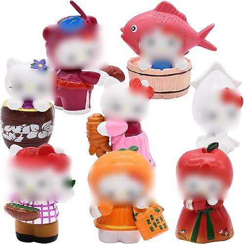 【Giocattoli educativi】 Le figure di Hello Kitty sono perfette per uso educativo, giochi creativi, bomboniere o premi scolastici. Aiuta a migliorare la concentrazione dei bambini, sviluppare e allenare la loro immaginazione e creatività.