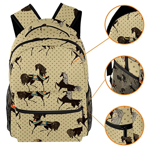 Sac à dos rétro imperméable en taille Medium avec porte-bouteille intégré
