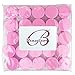 Beauticom 3G/3ML Round Clear Jars with Pink Lids for Scrubs, Oils, Toner, Salves, Creams, Lotions, Makeup Samples, Lip Balms - BPA Free (Quantity: 25 Pieces)