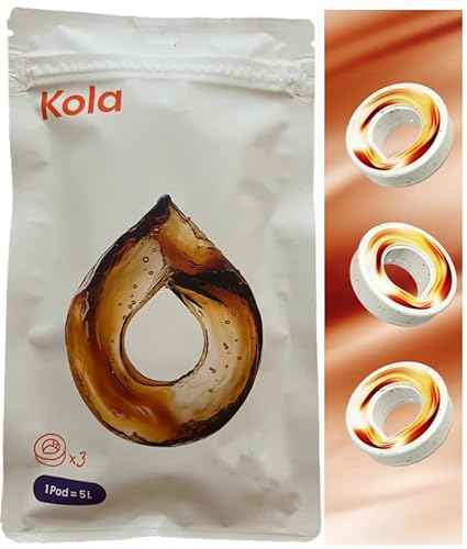 3 x Air Up Pod Original Duft Pods mit Kolageschmack, Zubehör für Trinkflasche, aromatisierte Pods, 0 Kalorien, kein Zucker, natürliche Aromen (Kola)