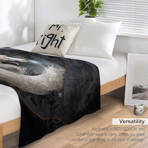 Couvertures moelleuse flannel dragon lit toutes saisons 150x200cm - 7