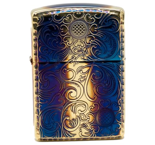 Encendedor Zippo Oil Lighter Brass Estilo Moderno miniatura 1
