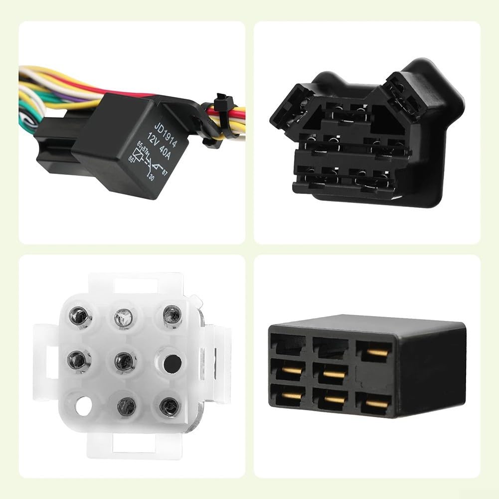 GY22441 Arnés de cables para tractor D140 D155 D160 D170 X165 100 Series - Alambre de cobre eléctrico de repuesto de instalación eléctrica reparación de cortacésped