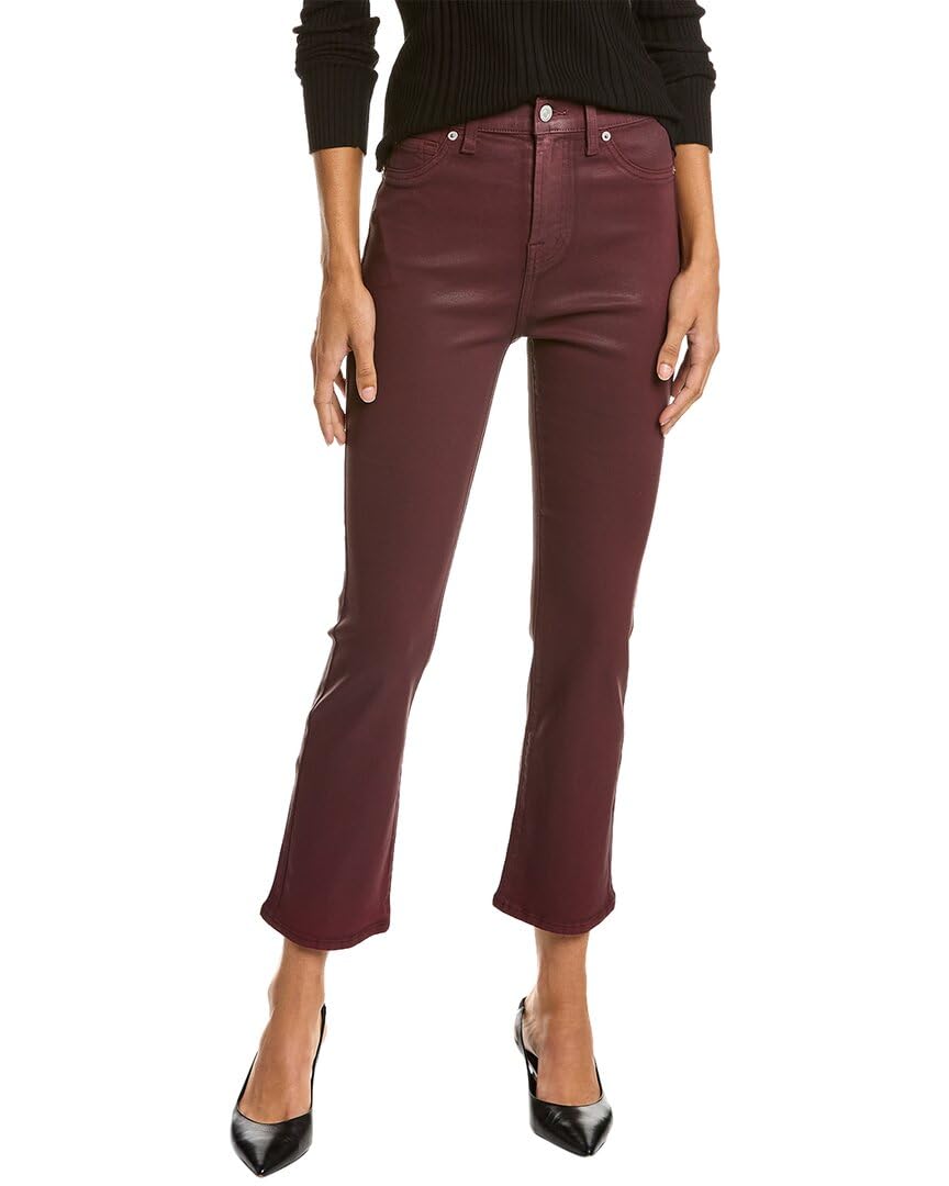 7 For All Mankind Women's High-Waist Slim Kick Jeans