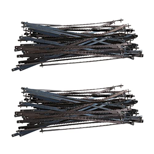 Lames de scie à chantourner épinglées 105mm accessoire de rechange pour scie à bois 96 pièces